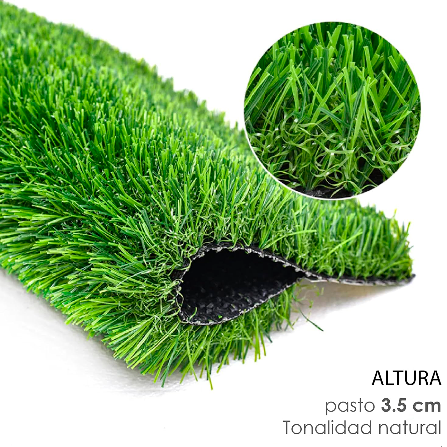Pasto Sintético Premium en Rollo 2x5 m para Jardín y Exterior - Image 5