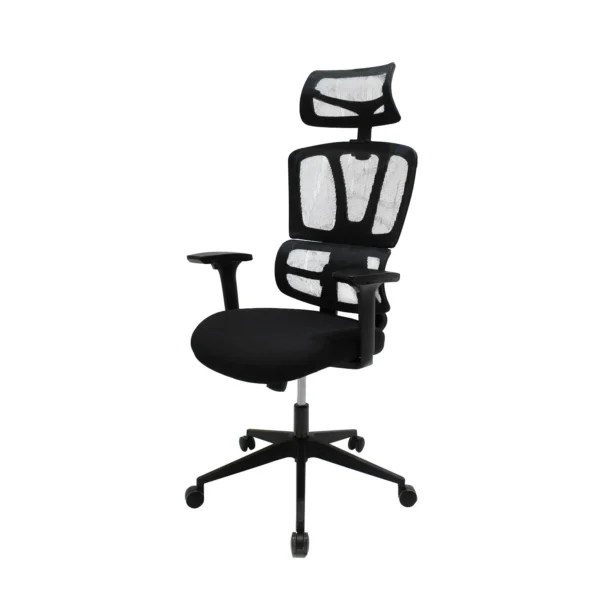Silla Directiva Vilna 8348 Ergonómica Mesh con Descansabrazos 3D