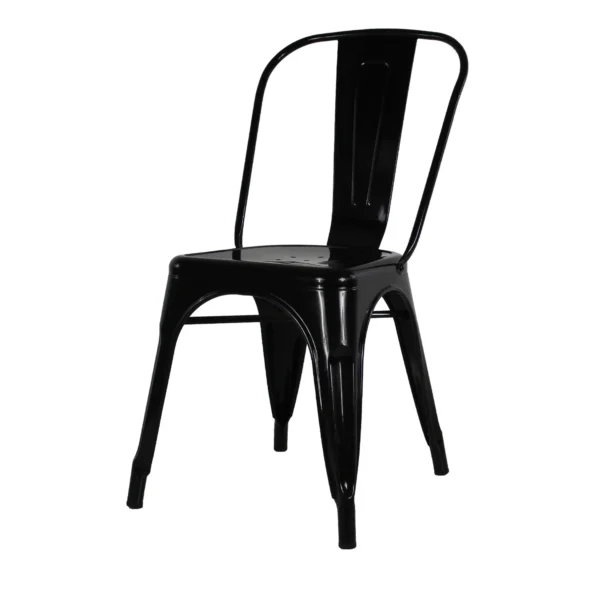 Silla Gante Metálica Estilo Industrial para Interior y Exterior
