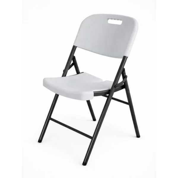 Silla Plegable Trapani Blanca para Interior y Exterior