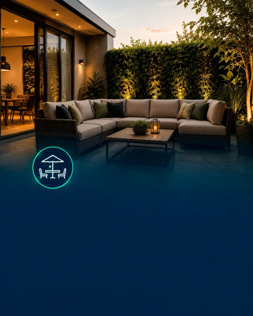 Muebles de exterior para terraza y jardín