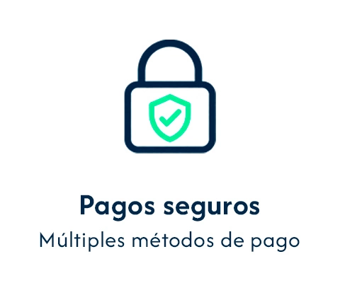Pagos seguros con múltiples métodos de pago en AV Industrias